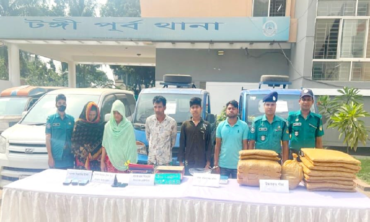 টঙ্গীতে বিপুল পরিমাণ মাদক উদ্ধার